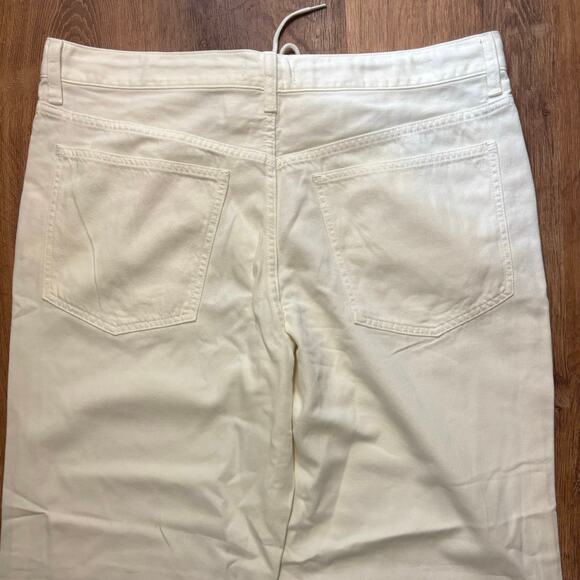 NWT Madewell Low-Slung Baggy Jean: Airy Denim Edition In Vintage Canvas Size 32 - Picture 10 of 10